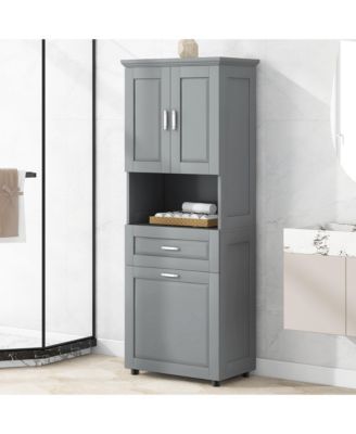 High-Quality MDF Storage Cabinet with Anti-Toppling Device