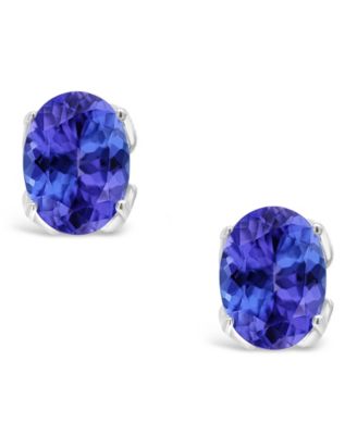 Tanzanite Stud Earrings (2-5/8 ct. t.w.) in 14k Yellow Gold (also in 14k White Gold)