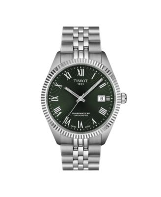 Men's Ballade Power Silver Stainless Steel Bracelet Watch, 39mm