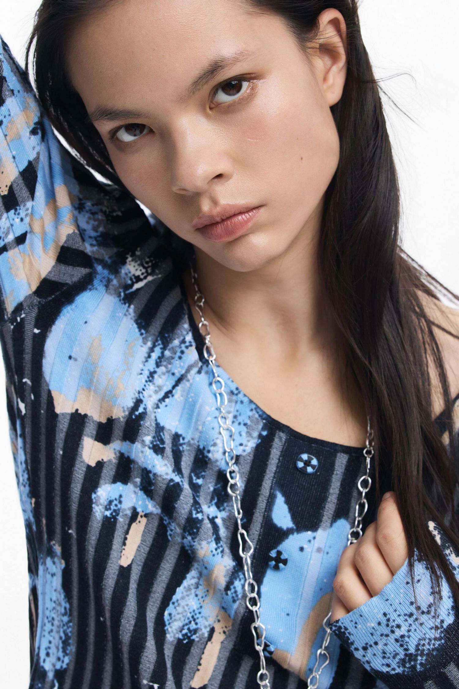 Women's Fine Floral-Texture Sweater