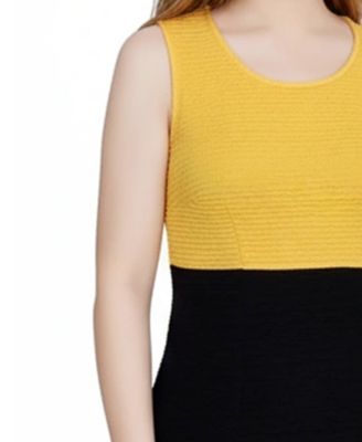 Women's Lace-Detail 2 Piece Textured Knit Dress Set