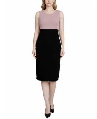 Women's Lace-Detail 2 Piece Textured Knit Dress Set