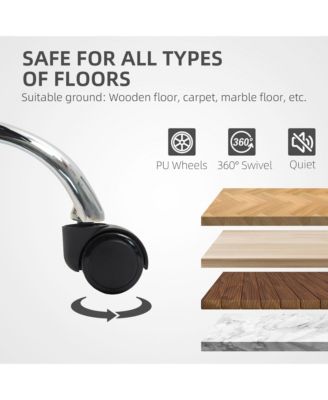 Overstuffed Office Chair, Reclining Computer Chair,