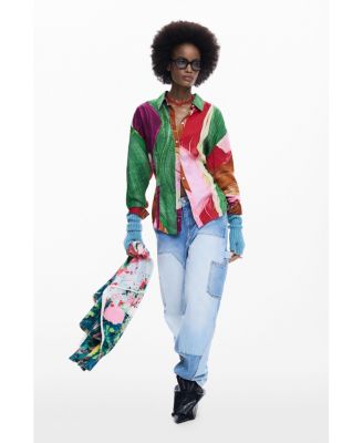 Women's Fitted printed shirt