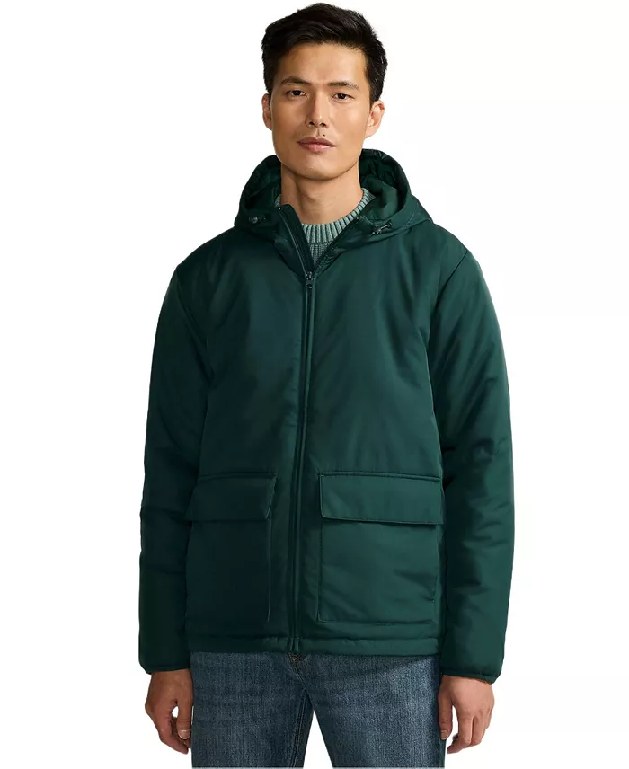 Big & Tall FeatherFree Insulated Hooded Jacket - thumbnail 5