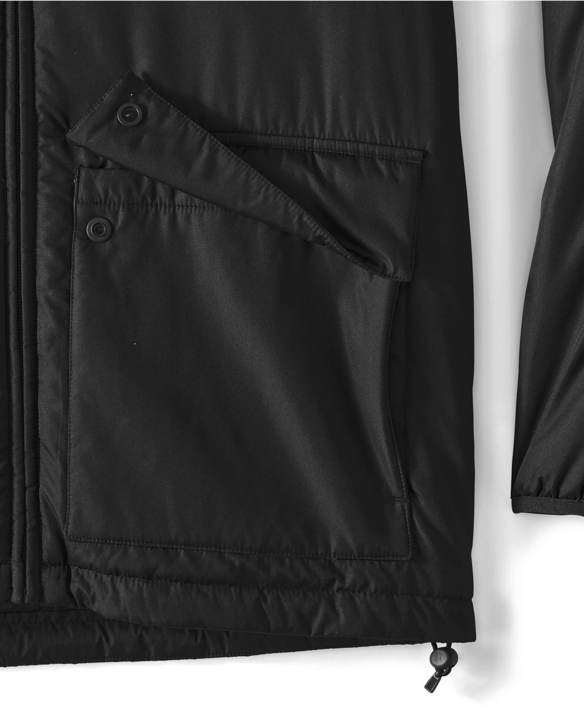 Lands' End Big & Tall FeatherFree Insulated Hooded Jacket