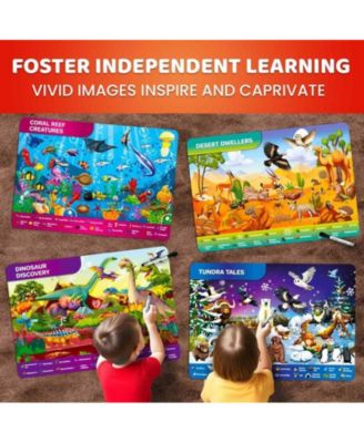 Busy Book Handwriting Practice for Kids - Search & Find - Activity Cards for Kids 3-8 – Reusable Mats with Dry-Erase Marker