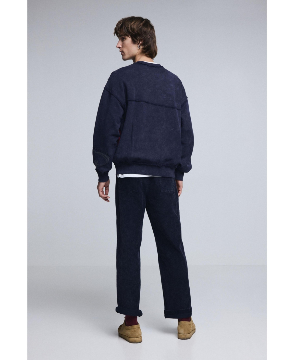 Desigual Men's Mickey Mouse tie-dye sweatshirt