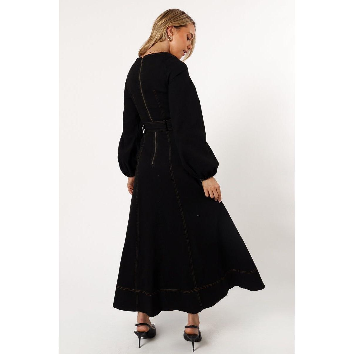 Petal and Pup Women's Mateo Long Sleeve Denim Dress