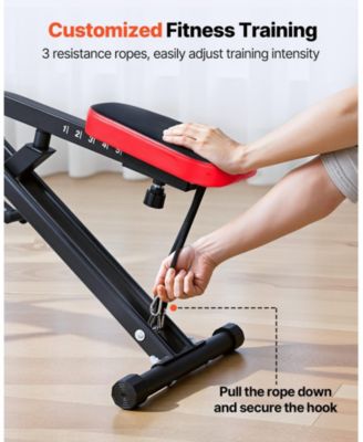 SUGFIT Squat Machine Deep Row Glute Trainer Foldable Resistance Band Workout