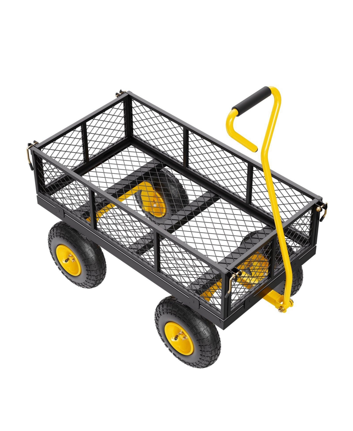 Sugfit 500 lbs Capacity Garden Cart with All-Terrain Tires & Steel Frame