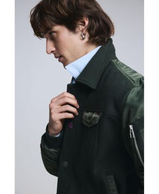 Men's Bomber jacket fabric