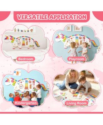 11 in 1 Dinosaur Busy Board Wall Activity Panels