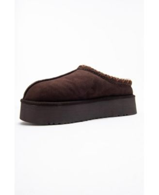 Avelia Leather Winter Slippers (Women)