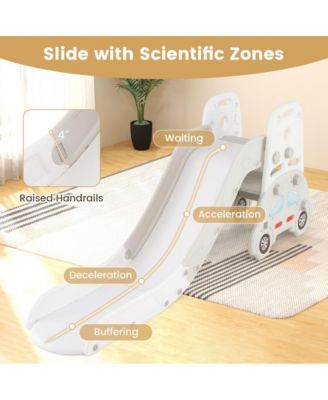 5 in 1 Convertible Toddler Slide and Art Easel Set