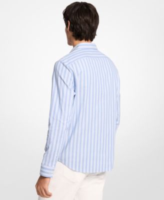 Men's Striped Regular-Fit Shirt