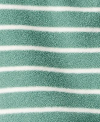 Baby Boys' Striped Print Hooded Zip-Up Jacket, Bodysuit and Pants, 3-Piece Set