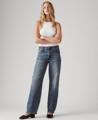 Women's Mid Rise Baggy Dad Jeans