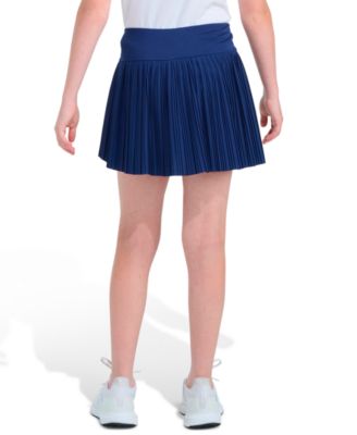 Girls' 8-14 Woven Pleated Skort