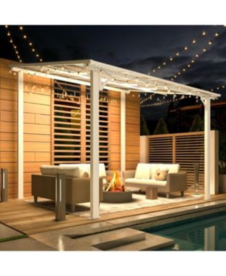 10'x8' Wall Mounted Gazebos Pergola
