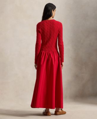 Women's Crew Neck Dress