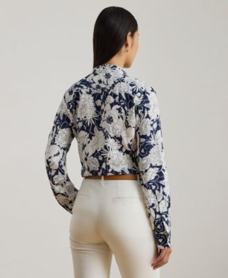 Women's Relaxed Fit Floral Shirt