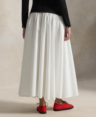 Women's Shirred A-Line Skirt