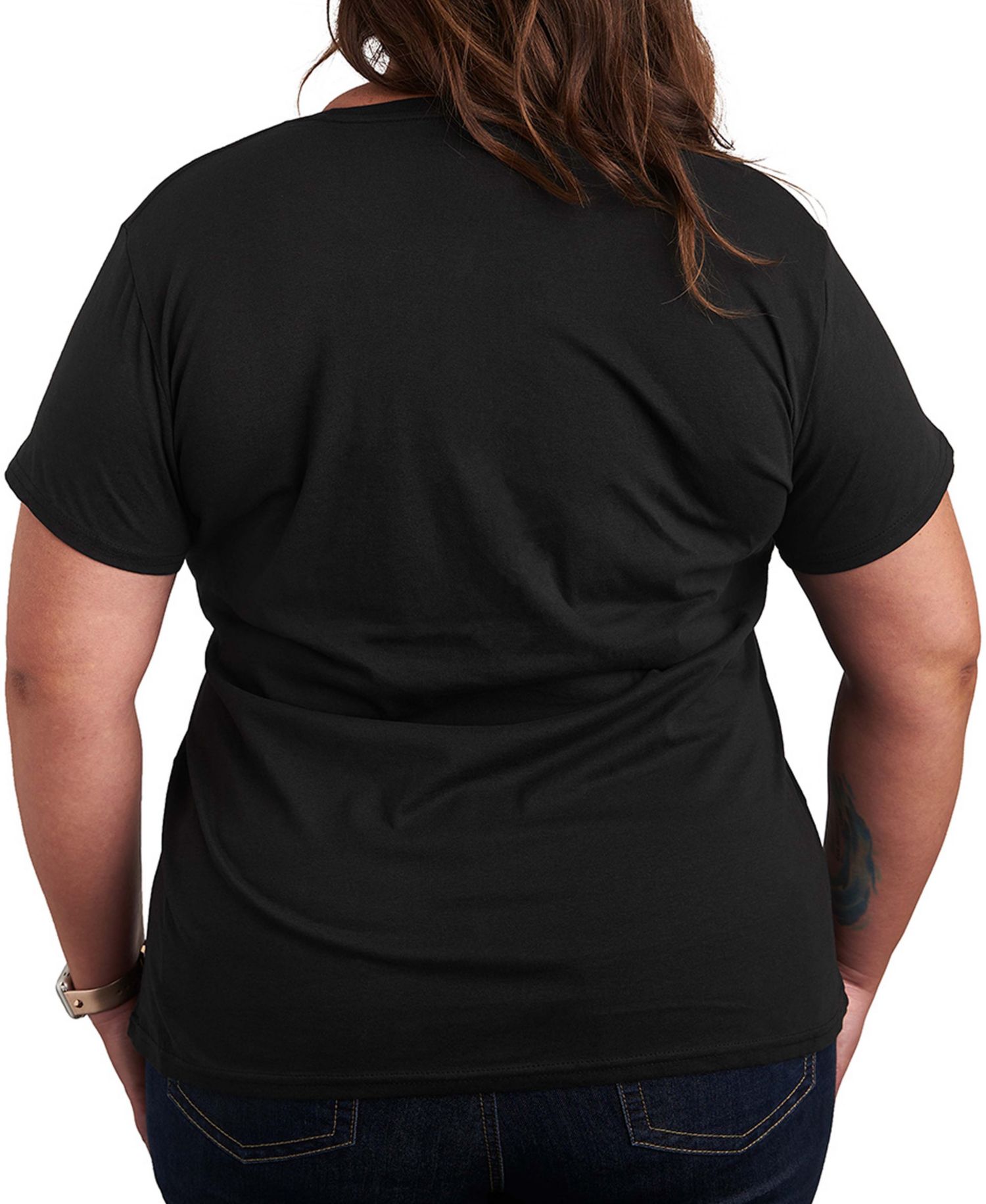 Plus Size USA Sport Word Art Short Sleeve T-shirt