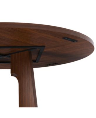 47" Round Farmhouse Dining Table - Spiced