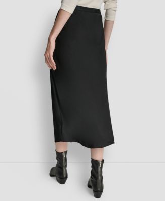 Women's Logo Elastic Waistband Slip Skirt