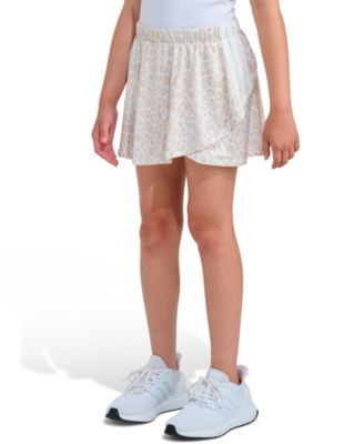 Girls' 8-16 Asymmetrical Faux Wrapped Skort