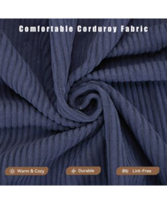 Modular Couch Sofa Bed for Apartment, Convertible Sofa Bed, Blue