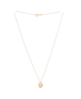 Heart Lock Pendant Necklace