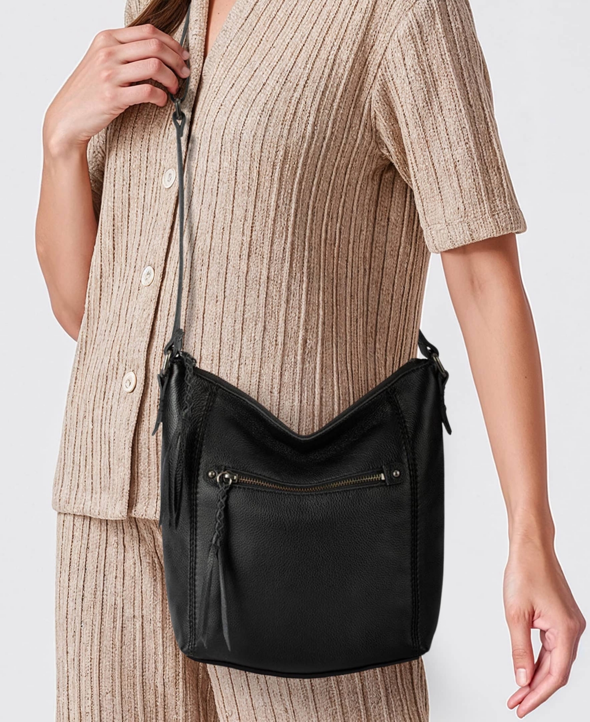 The Sak Ashland Leather Small Crossbody Bag