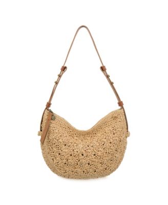 Tess Crochet Medium Shoulder Bag