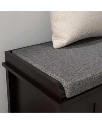 Lift-Top Shoe Storage Bench for Entryway