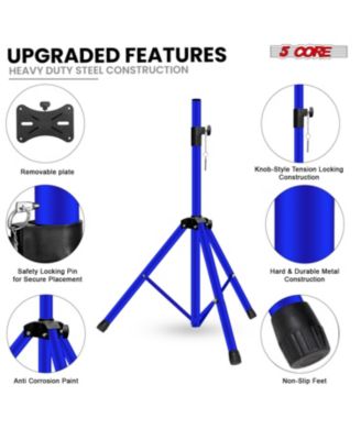 Speaker Stand Adjustable PA DJ Tripod Mount Heavy Duty
