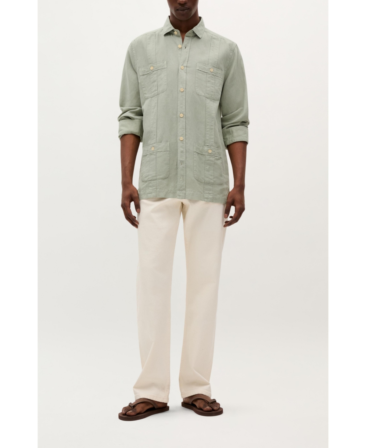 Scalpers Men's Nante G Linen Shirt