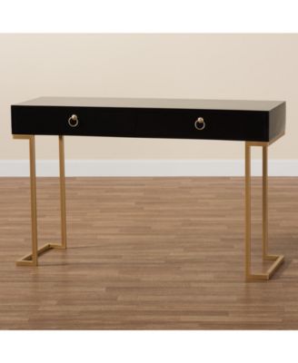 Beagan 15.7" Metal Contemporary Console Table