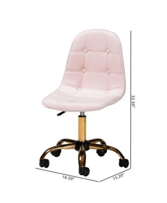 Kabira 23.7" Metal Contemporary Office chair