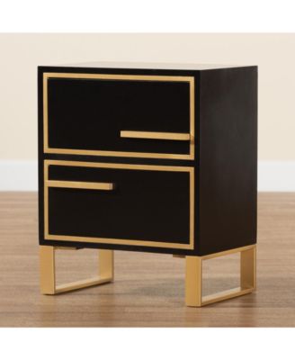 Giolla 11.8" Metal Contemporary End Table