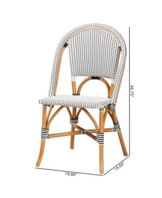 Genica 19" Rattan Bistro Chair