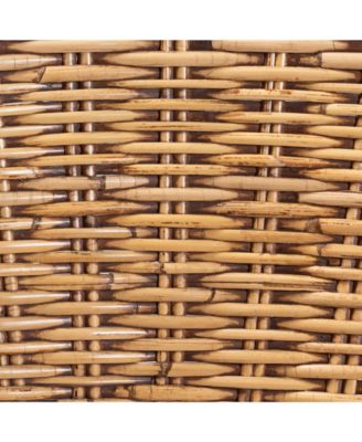 Neola 22" Rattan Bohemian Bar Stool