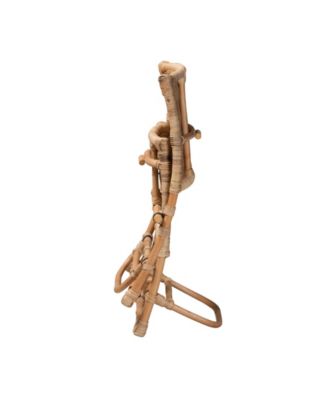 Herrara 27.6" Rattan Bohemian Foldable Lounge Chair