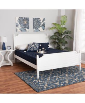 Boxton Studio Mariana 62.8" Wood Traditional Queen Platform Bed