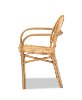 Tugera 22" Rattan Bohemian Dining Chair