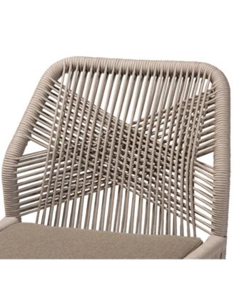 Jennifer 25.2" Wood Mid-Century Dining Side Chair