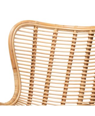Colorado 32.3" Rattan Bohemian Accent Chair