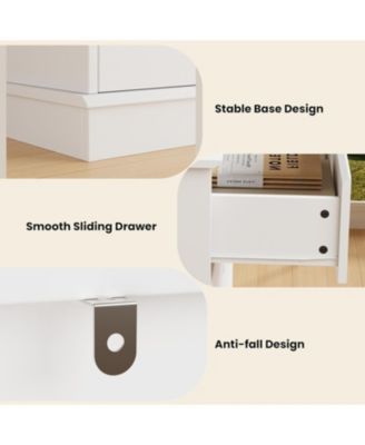 8-Drawer Dresser for Bedroom – Wide Oak Chest with Spacious Top, Modern Wooden Storage Organizer for Closet, Living Room, Hallway