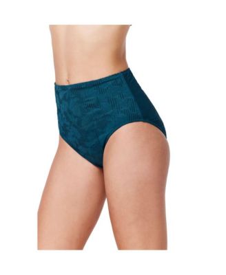 Women's Jolene Textured High Waist Swim Bottom